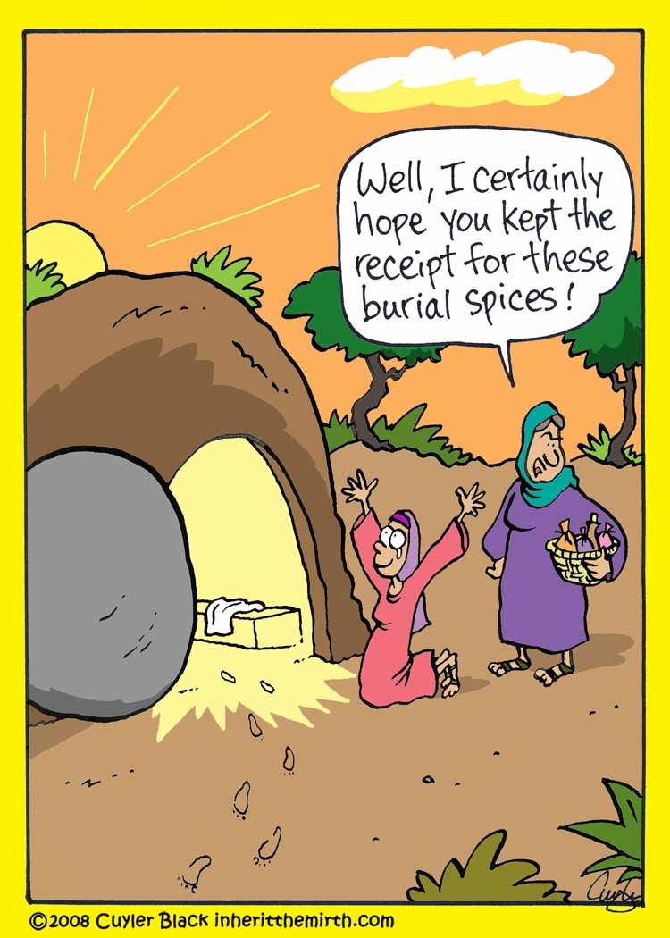 Holy Humor During Holy Week | Grumpa Joe's Place